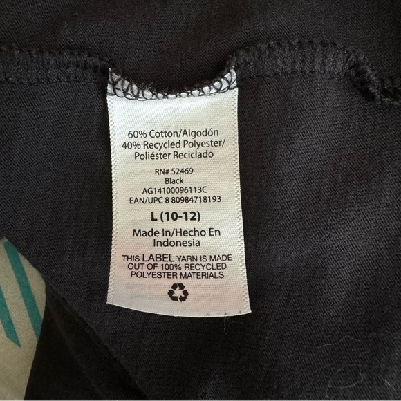 Athletic Works Girls Boxy Crop Top - Picture 5 of 6